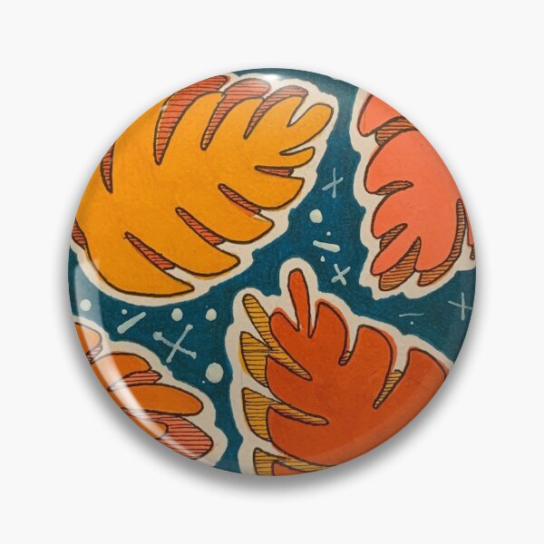 Item preview, Wild Blue Tiki Space Pattern designed and sold by Amelia Dean.