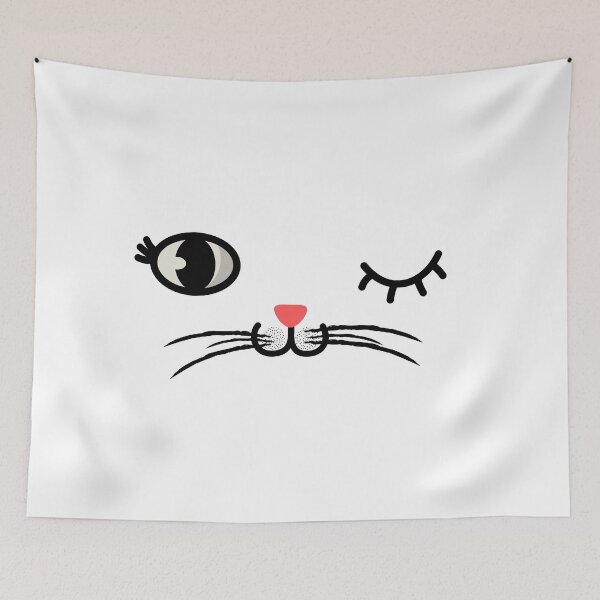 Item preview, Simple Halloween Funny Cute Cat Face Costume designed and sold by Sweet-A-Dsignz.