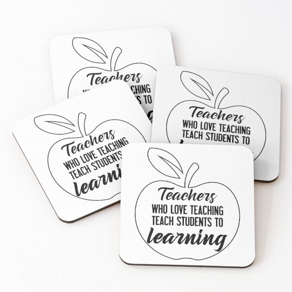 Item preview, Teachers Who Love Teaching Apple designed and sold by sandraking0908.