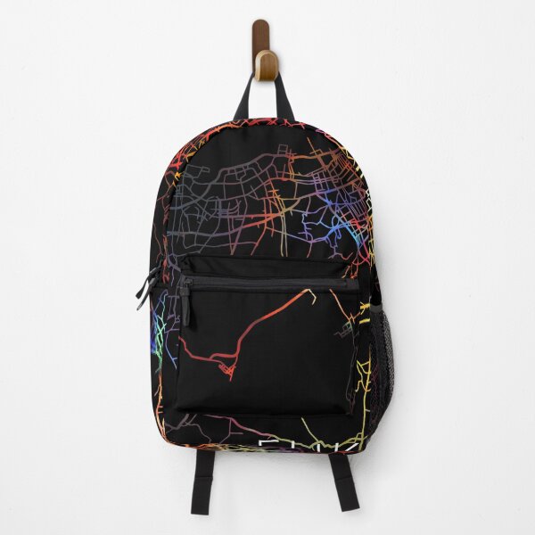 Item preview, Fukuoka City Street Map Dark Mode designed and sold by map-lover.