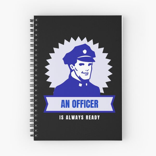 Item preview, An Officer is Always Ready! designed and sold by BrashBear.
