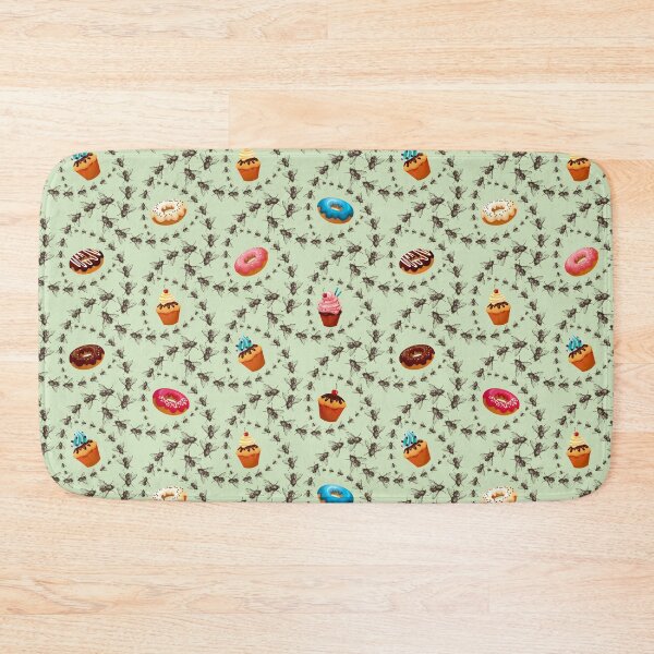 Item preview, Cupcakes, donuts and house flies - Powder Green designed and sold by DaveSavageArt.