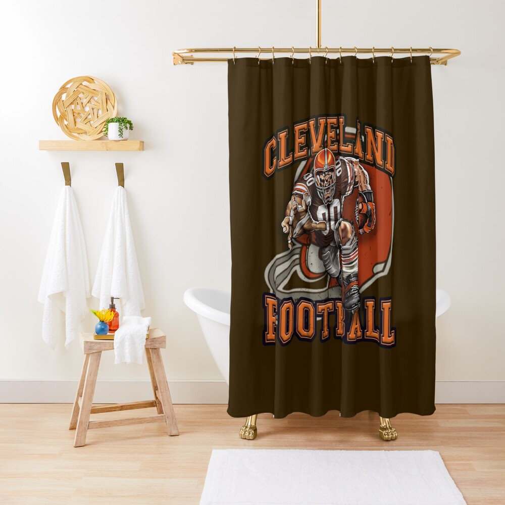 NFL Cleveland Browns Shower Curtain