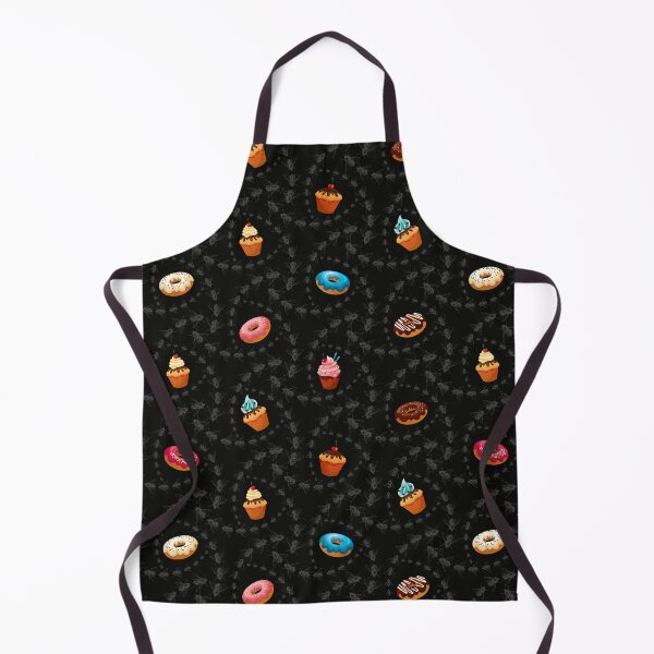 Item preview, Cupcakes, donuts and house flies - Gun Powder Black designed and sold by DaveSavageArt.