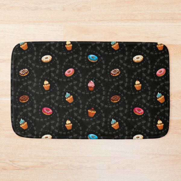 Item preview, Cupcakes, donuts and house flies - Gun Powder Black designed and sold by DaveSavageArt.