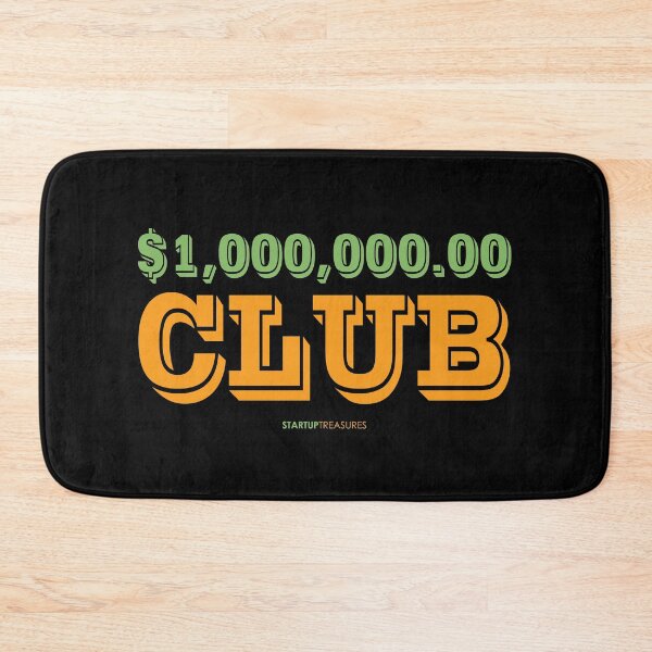 Item preview, 1,000,000 CLUB (Black), Startup Quote, Startup Motivation, Business Quotes, Business Motivation, Entrepreneur Motivation, Business, Entrepreneurs, Money,  designed and sold by rigisdesign.