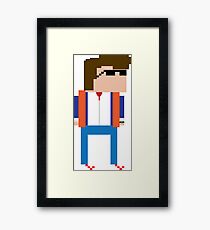Marty McFly Framed Print