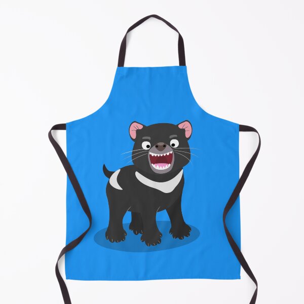 Item preview, Cute hungry Tasmanian devil cartoon illustration designed and sold by FrogFactory.