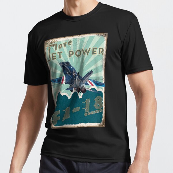 FA18A_Hornet_01AG Active T-Shirt