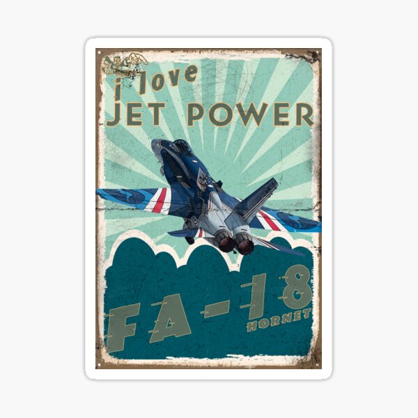 FA18A_Hornet_01AG Sticker