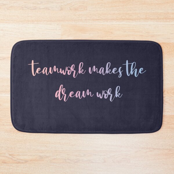 Item preview, Teamwork Makes the Dream Work designed and sold by eagleka22.