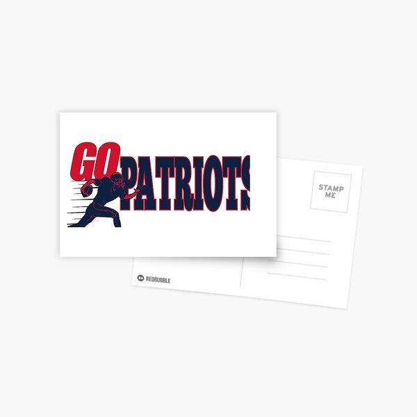 NFL (American Football) New England Patriots Postcard