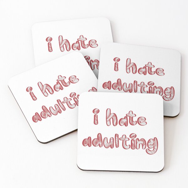Item preview, I Hate Adulting  designed and sold by Teraysaa.