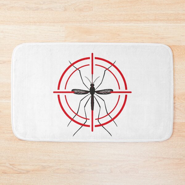 Item preview, Nature, Mosquito silhouette stilt with sight signal or target, top view. Ideal for informational and institutional related sanitation and care designed and sold by LucianoCosmo.