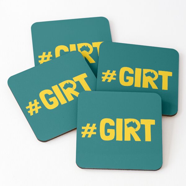 Item preview, #Girt. Hashtag girt by sea - Humorous look at Australian national anthem designed and sold by Girty.