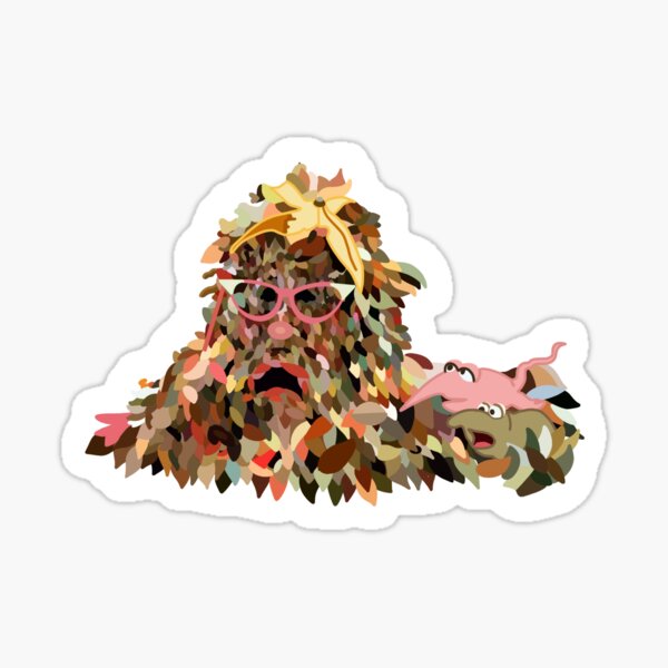 Marjory the Trash Heap from Fraggle Rock Sticker
