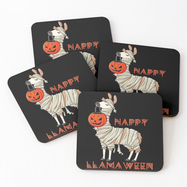 Item preview, Happy Llamaween Funny Halloween Llama designed and sold by trendingshop97.