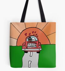 just married Tote Bag