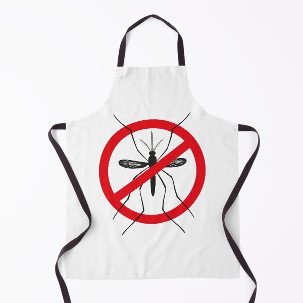 Item preview, Nature, silhouette mosquitoes stilt with prohibited sign, top view. Ideal for informational and institutional related sanitation and care designed and sold by LucianoCosmo.