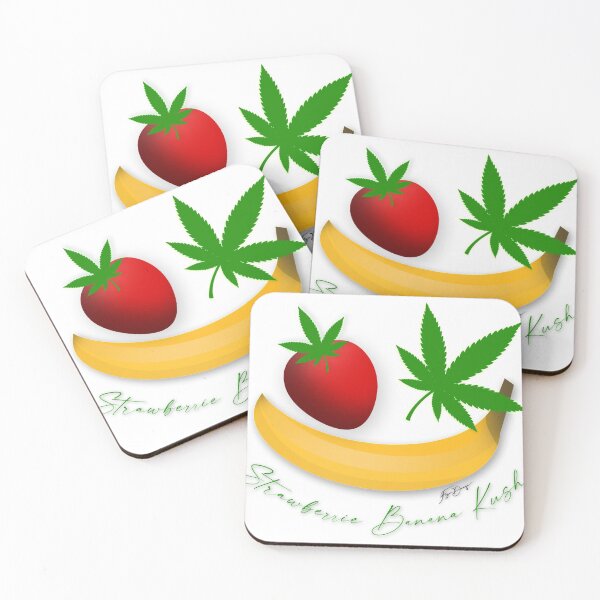 Item preview, banana strawberries weed strain digital art designed and sold by figadesign.