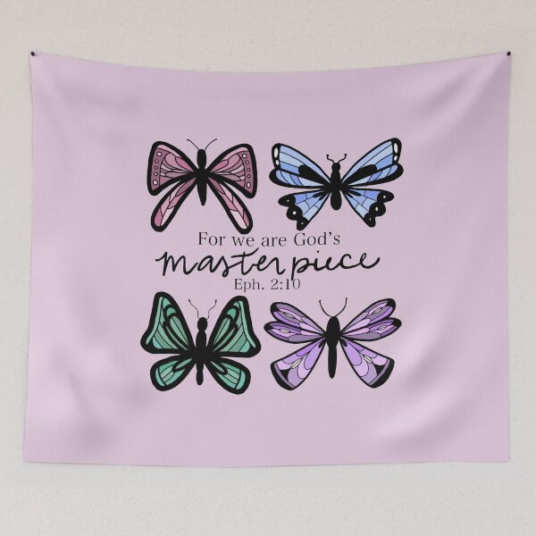 Item preview, Vivid God's Masterpiece Butterflies designed and sold by faithprints.