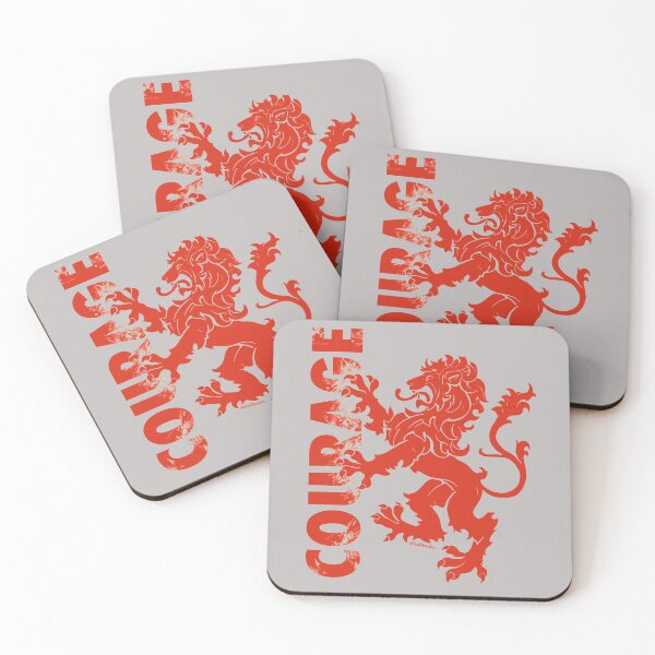 Item preview, Red Lion y Courage Design designed and sold by MichaelHoweArts.