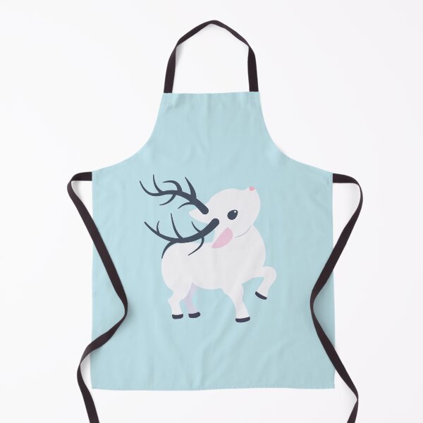 Item preview, Cute white deer looking up designed and sold by Petrikovvy.