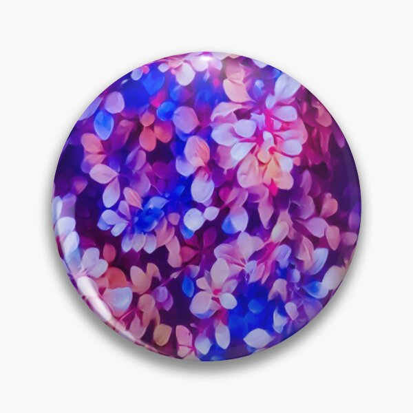 Item preview, Light Pink Blue Petal Leaves designed and sold by wildjellybeans.