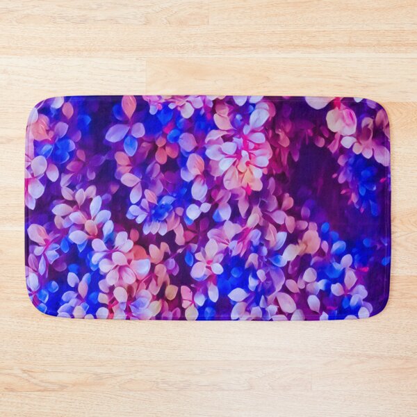 Item preview, Light Pink Blue Petal Leaves designed and sold by wildjellybeans.