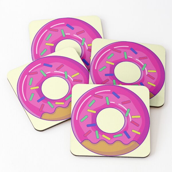 Item preview, Pink Frosted Donut designed and sold by WalkDesigns.