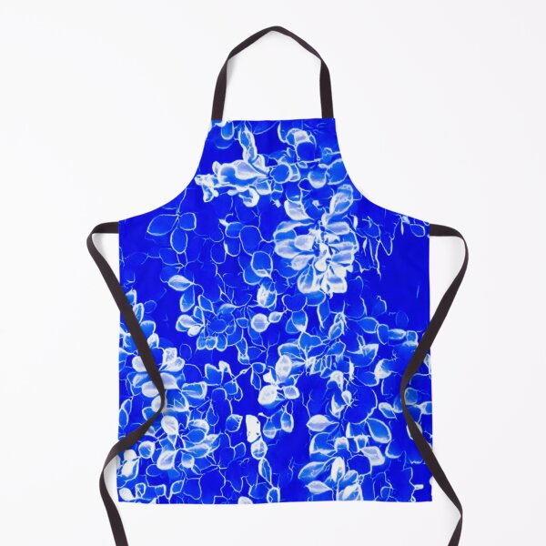 Item preview, Blue White Petal Leaves designed and sold by wildjellybeans.