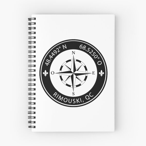 Item preview, Rimouski, Quebec Geographical Coordinates designed and sold by TeeOhGraphics.