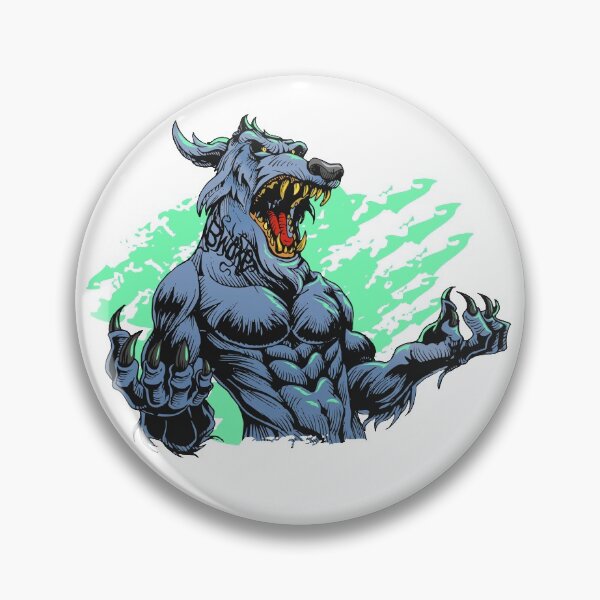 Artikelvorschau, Angry Wolf tiefes Hemd entworfen und verkauft von DiamondStore1.
