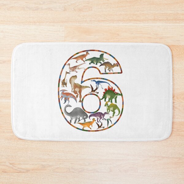 Item preview, Kids 6th Birthdday Dinosaur Gift for Boys and Girls designed and sold by Poloy.