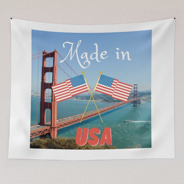 Item preview, Made in USA flag  designed and sold by johnapolo.