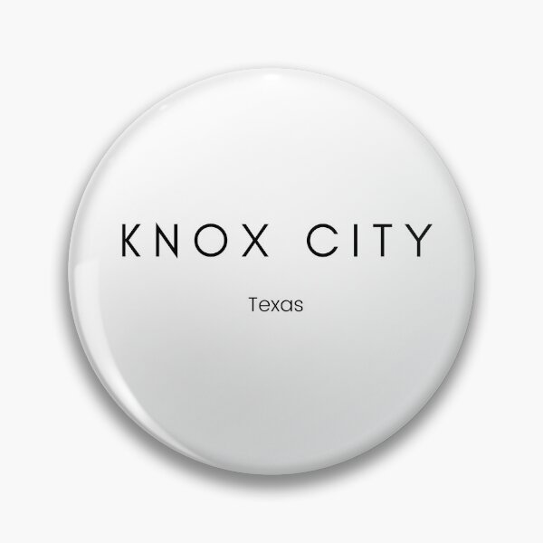 Item preview, Knox City Texas Minimal in  Black designed and sold by Shujii.