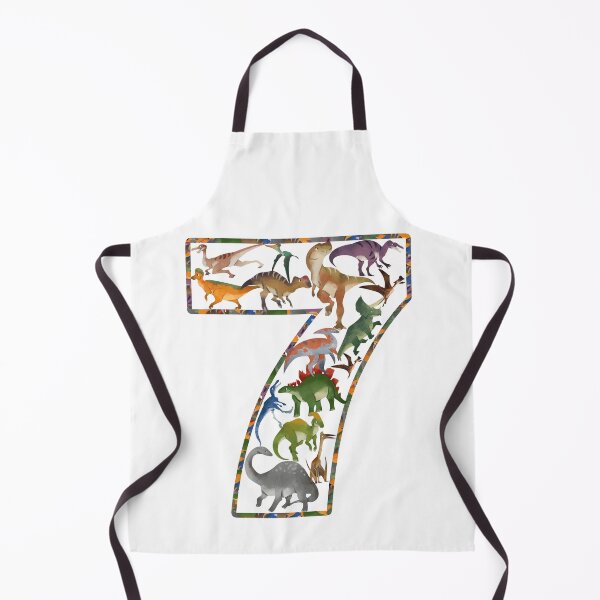Item preview, Kids 7th Birthdday Dinosaur Gift for Boys and Girls designed and sold by Poloy.
