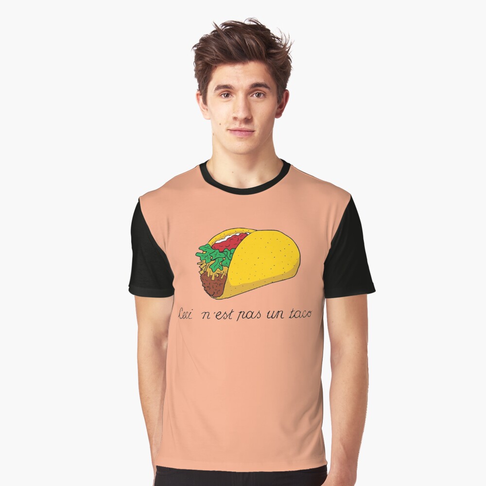 This is not a Taco Graphic T-Shirt