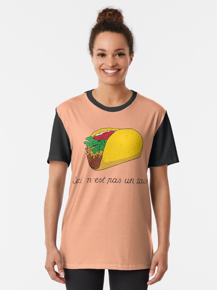 Alternate view of This is not a Taco Graphic T-Shirt