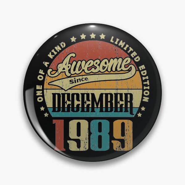 Artikelvorschau, Vintage Dezember 1989 Einzigartig Super seit Dezember 1989 31. Geburtstagsgeschenk 31 Jahre alt entworfen und verkauft von Takatv.