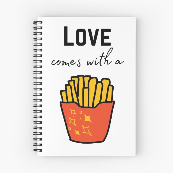 Item preview, Love Comes With A Fries designed and sold by somebasic.