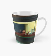 Weinlese Edward Hopper Nighthawks Abendessen Tasse (konisch)