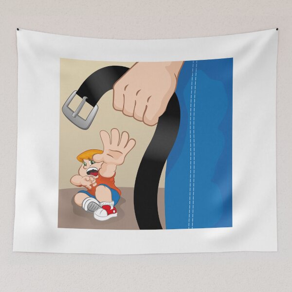 Item preview, Illustration of a child trapped in fear trying to protect. Ideal for catalogs, informative and institutional material designed and sold by LucianoCosmo.