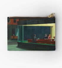 Vintage Edward Hopper Nighthawks Diner Studio Pouch