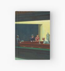 Vintage Edward Hopper Nighthawks Diner Hardcover Journal