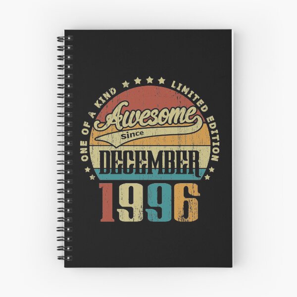Item preview, Vintage December 1996 One Of A Kind Awesome Since December 1996 24th Birthday Gift 24 Years Old designed and sold by Takatv.