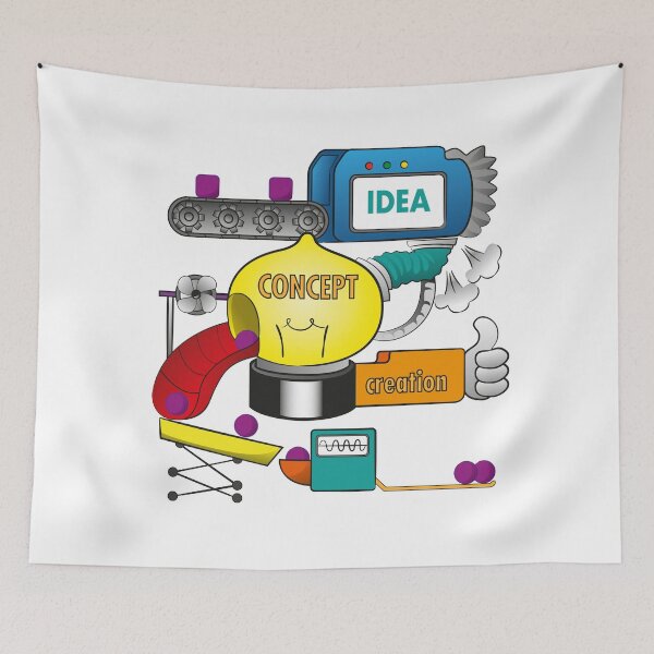 Item preview, Illustration of a production line path, manufactures creation. Ideal for materials, institutional and educational designed and sold by LucianoCosmo.
