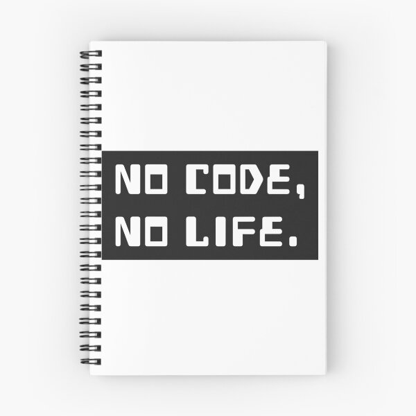 Artikelvorschau, Lustig, kein Code, kein Leben entworfen und verkauft von ZayedDesigns.