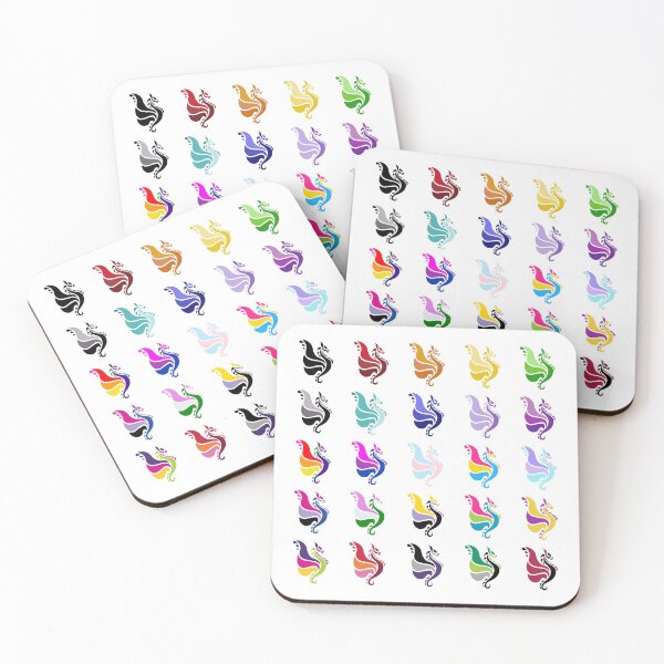Item preview, Sea Dragon Multi Color Print designed and sold by arturekdesign.