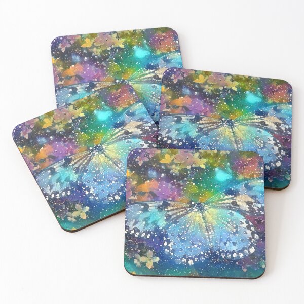 Item preview, Rainbow butterfly 1 designed and sold by StudioCorvid.